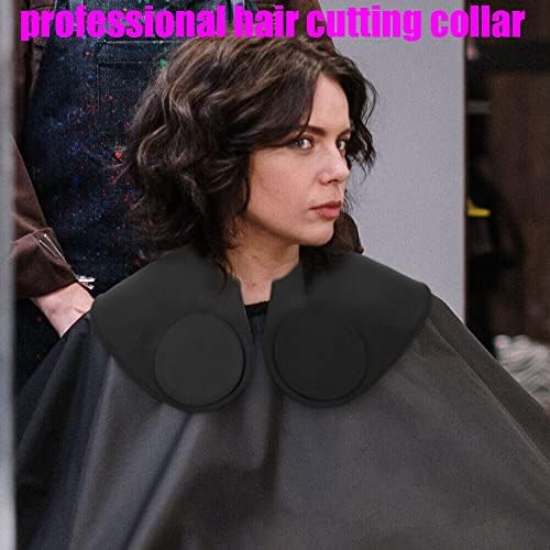 Hair Cutting Guide Collar Silicone Waterproof Cutting Cape for Hair Stylist Hair Cutting Mat for Shoulders Hair Cut Mat with Guidelines Weighted Neck Wrap for Salon Home Large