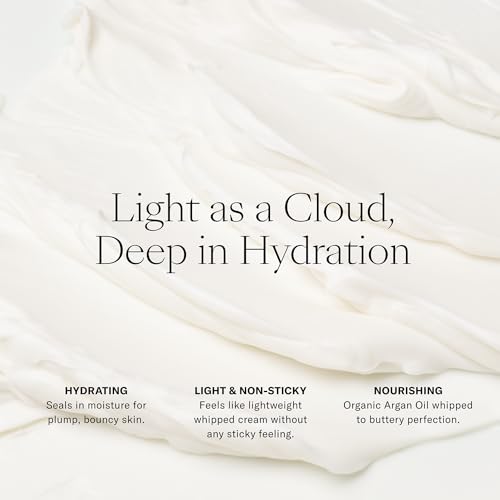 Josie Maran Argan Layering Kit - Whipped Argan Oil Body Butter Gift Set with Prosperity Body Mist - All Over Body Glow, Intense Hydration & Absorbs Quickly - Vanilla Pear (2 Piece Set)