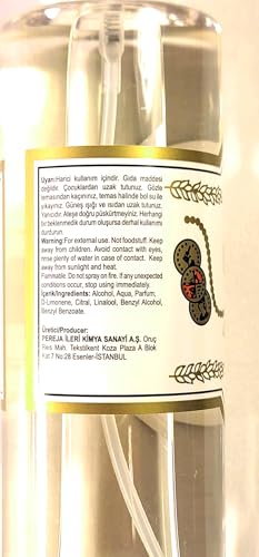 Lemon Cologne Spray, limon kolanya, Cape Moda Packed 150ml Spray Two Pack, 300ml or 10.1 ounces, Two Bottles for convenience, PeReJa 80 Percent alcohol Limon Kolanya, 10.1 Ounce