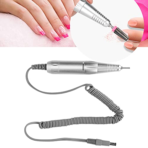 Joyzan Electric Nail Drill Pen, 35000RPM Handle Handpiece Polishing Machine Part Replacement Aluminum Alloy File Acrylic Powder Remover Gel Polisher Grinder Portable Manicure Pedicure Art Tool