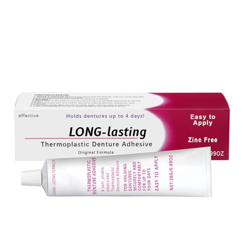 JEREMYTIS Thermoplastic Denture Adhesive, JEREMYTIS Denture Adhesive (1PCS)