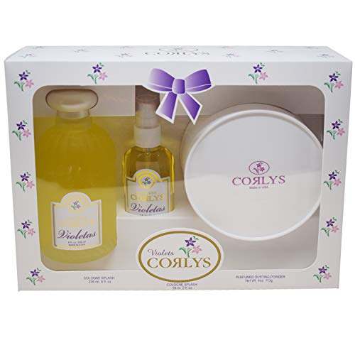 Corlys Violet Baby Cologne and Perfumed Dusting Powder