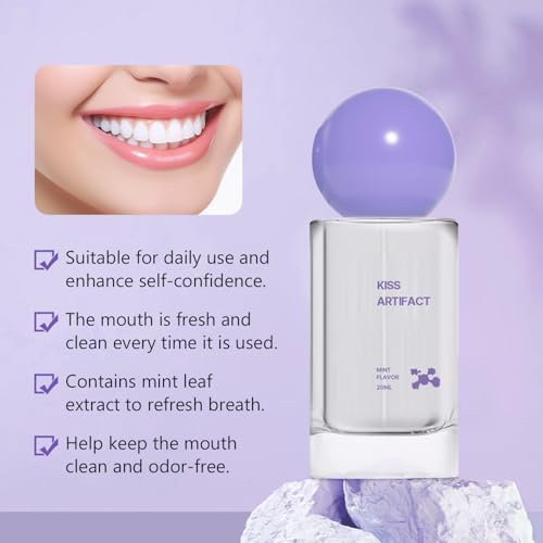 2Pcs Probiotic Oral Spray for Long-Lasting Freshness, Alcohol-Free Oral Spray with Probiotics for Breath Care, Cool Breath Probiotic Spray, Convenient Travel-Sized Breath Spray (20ml/0.68oz)