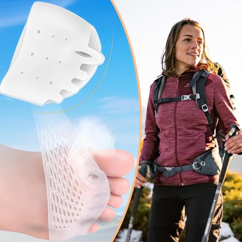 Hyggear Silicone Toe Separators For Women,Hyggear Bunion Correctors,2025 New Hygear Toe Separators For Women,Hygger Bunion Corrector,4 Pairs Hygear Silicone Toe Separatorreathable End Soft