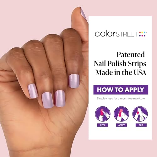 Color Street Forbidden Orchid Nail Strips