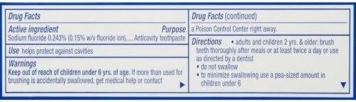 Crest, Cavity Protection Fluoride Anticavity Toothpaste, 0.85 Oz Travel Size (100 Pack)