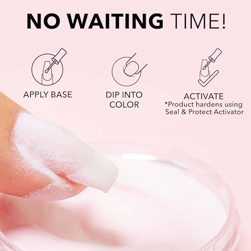 Kiara Sky Dip Powder Pink Tones 1 oz, Chit Chat