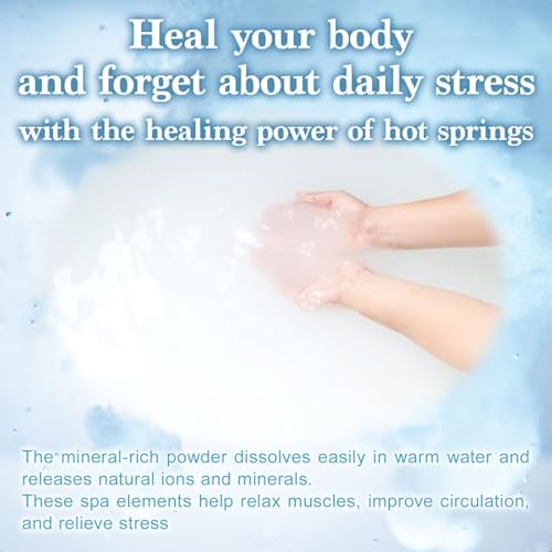 Japanese Hot Spring Bath Salt Oku-Hidaka Onsen Minerals Bath Flakes All Natural 250g