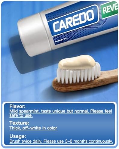 Cavity Reversal Hydroxyapatite Toothpaste for Adults, Cavity Tooth Filler as Home Cavity Repair, Fluoride Free Reverse Cavities Treatment for Tooth Decay Repair, Remineralizing Repair 3.52OZ