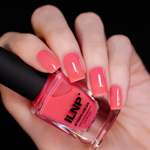 ILNP Pink Slush - Soft Pink Jelly Nail Polish, Studio Color High Performance Color Coat