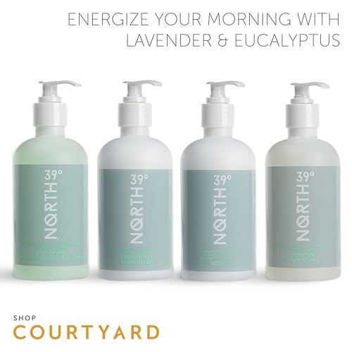 Conditioner - Eucalyptus & Lavender Scent - Featured in Courtyard by Marriott and Residence Inn Hotels - Cleansing & Moisturizing - All Natural Conditioner - 8.5oz