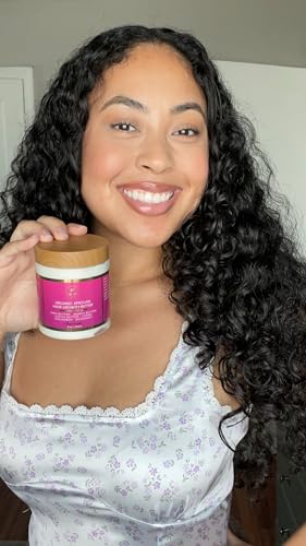 Chebe Hair Growth and Thickening Butter - Ayurvedic Deep Conditioner with Shea, Cocoa, Mango Butter, Fenugreek, and Rosemary for All Hair Types, 8 oz