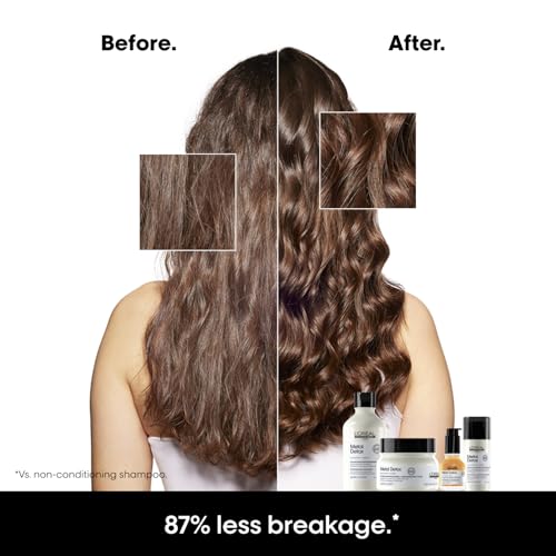 L'Oreal Professionnel Metal Detox Leave-In Oil - Detoxifies, Prevents Damage and Prolongs Hair Color With Shine