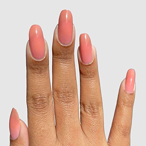 Cirque Colors Peach Jelly - Sheer Coral Pink Jelly Nail Polish- 0.37 Fl Oz (11 mL) - Vegan & Cruelty-Free