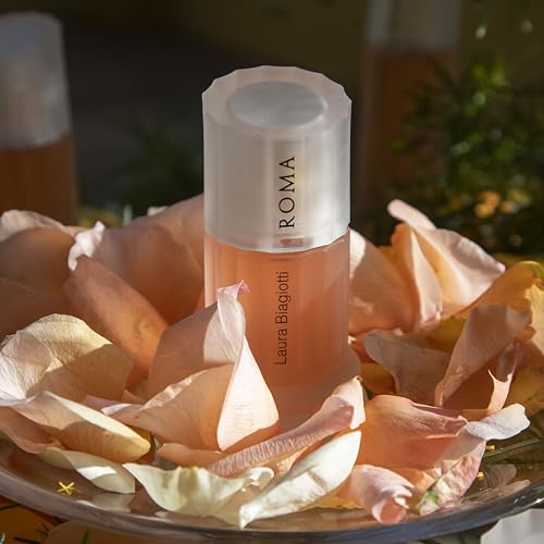 Laura Biagiotti Roma for Women - Sweet and Elegant Scent - Opens with Pink Grapefruit and Black Currant - Unleashes Delicate and Timeless Sensuality - Perfect for Date Night - 3.3 oz EDT Spray