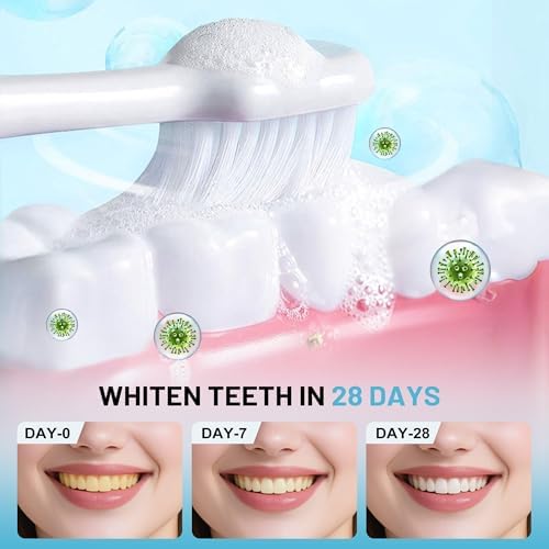 Hydroxyapatite Toothpaste for Advanced Enamel Protection, Fluoride-Free Nano Hydroxyapatite Toothpaste, Gentle and Effective Formula, Fresh Breath, Suitable for Sensitive Teeth 2 Pack