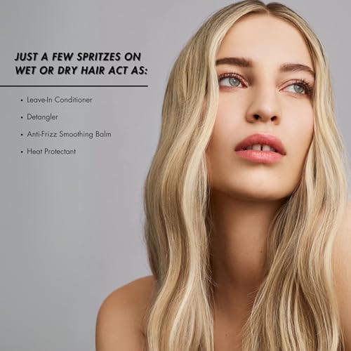 IN COMMON Magic Myst Universal Hair Elixir Travel Size | 4-In-1 Leave-In Conditioner - Detangler - Heat Protectant | 3 oz (Pack of 2)