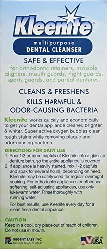 kleenite Multipurpose Dental Cleanser, 90 cleanings, Fresh mint 9 fl oz (Pack of 2)