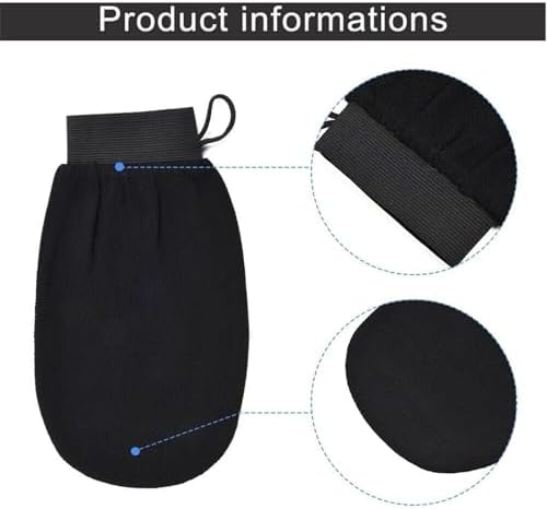 Cheekyglo Exfoliating Glove, Cheeky Glow Exfoliating Glove, Cheekyglo Silk Exfoliating Mitt, Cheekyglo Glove, Exfoliating Mitts for Dead Skin Remove (Pink)