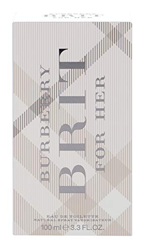 BURBERRY Brit Eau de Toilette – Women's Floral Perfume – With Notes of Icy Pear, Sugared Almond & Vanilla – Long Lasting Fragrance