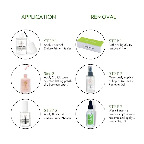 Honeybee Gardens Water-Based Nail Enamel, Clear, Eco-Friendly, Odorless & Vibrant Polish, 0.5 fl oz