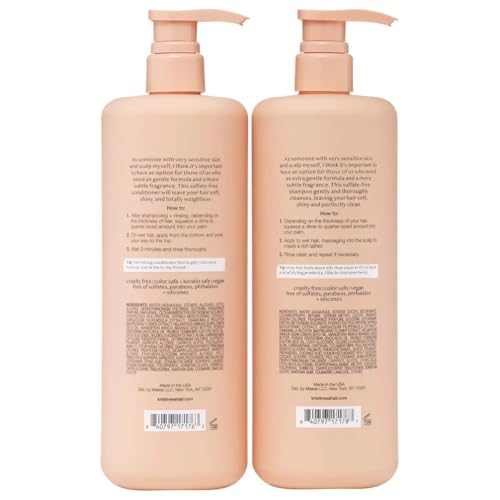 Kristin Ess Extra Gentle Shampoo and Conditioner, 28 fl oz, 2-pack