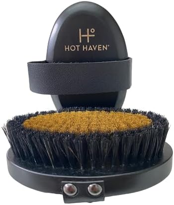 Ionic Copper Dry Brushing Body Brush for Lymphatic Drainage, Exfoliating Body Dry Brush for Radiant Skin, Dry Skin Brush for Cellulite, Blood Circulation Improvement, Reduce Stress