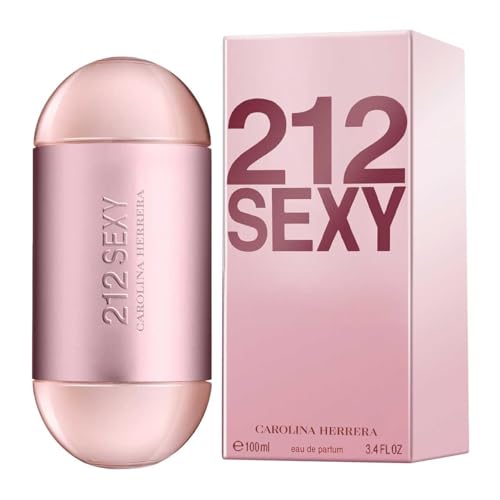 Carolina Herrera 212 Sexy Eau De Parfum Spray for Women, 3.4 Ounce