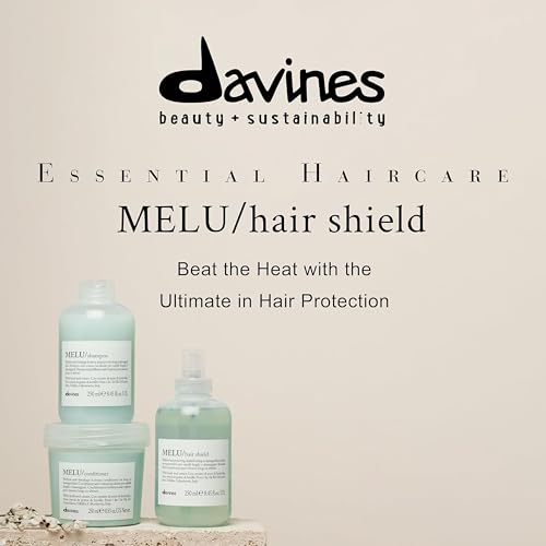 Davines MELU Hair Shield, Heat Protection, Soft And Shiny Results For All Hair Types, 8.42 Fl Oz