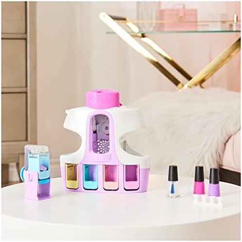 Cool Maker, GO Glam U-nique Nail Salon with Portable Stamper, 5 Design Pods and Dryer, Nail Kit Kids Toys for Ages 8 and up