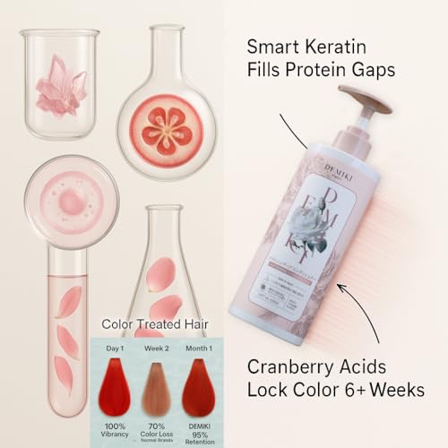 Japanese Shampoo and Conditioner Set for Women,Sulfate Free Shampoo for Oily Hair,Paraben Free,Dye Free,Organic Rose Scent,Clarifying Shampoo Moisturizing and Refreshing Natural Hair Care,32oz