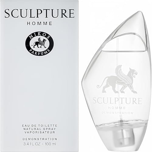 Cologne For Man Sculpture BY Nikos for men Eau De Toilette Spray, 3.4 OZ (TESTER BOX)