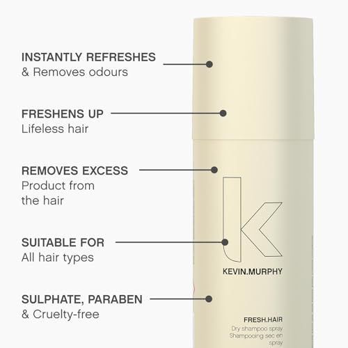 KEVIN.MURPHY FRESH.HAIR - Dry Shampoo Spray - For All Hair Types - Sulphate-Free Dry Shampoo - 100 mL / 3.4 oz