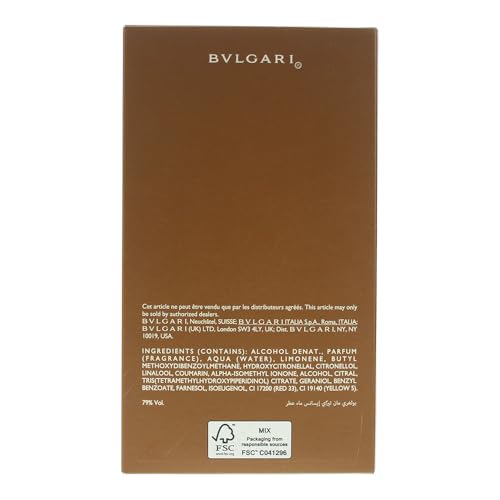 Bvlgari Man Terrae Essence by Bvlgari for Men - 3.4 oz EDP Spray