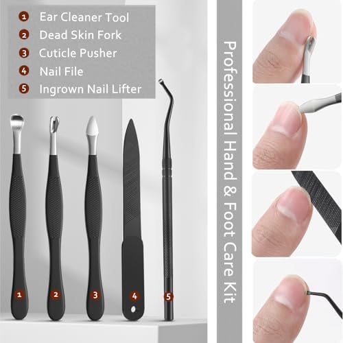 Ingrown Toenail Clipper Nail Cutter Pedicure Knife Thick Nail Clipper Senior Callus Remover Tools Men Women