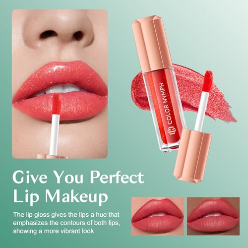 Color Nymph Beginner Makeup Kit For Teens, Girls Makeup kits With Recyclable And Key-Lockable Cabinet Included 17-Colors Eyeshadows Blushes Bronzer Highlighter Lipstick Brushes Mirror(Green)