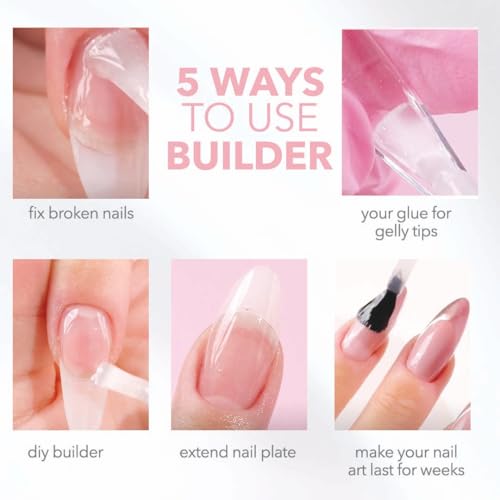 KIARA SKY Builder Gel 0.5 fl oz | Gelly Tips Soak Off