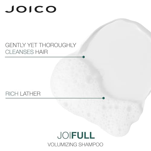 Joico JoiFULL Volumizing Shampoo & Conditioner Set| For Fine, Thin Hair | Add Instant Body | Long-Lasting Fullness | For Thicker Bouncier Hair | Boost Shine| Infused With Lotus Flower & Bamboo Extract