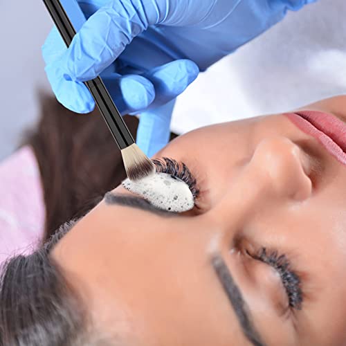 Lash Shampoo Brushes 40Pcs Fluffy for Wash Extension Cleaning Bath Makeup Eyelash Eyeshadow Brush Set