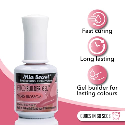 Cherry Blossom Builder Gel Mia Secret made in USA