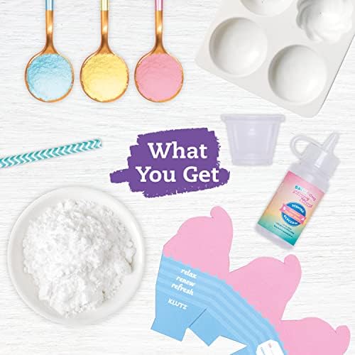 KLUTZ Bath Bomb Scented Bakery Craft Kit