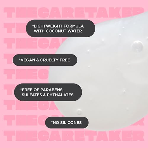 Cake Beauty Moisturizing Shampoo, The Care Taker – Hydrates and Replenishes Dry Hair – With Coconut Water, Hyaluronic Acid & Shea Butter - For All Hair Types - 10 fl oz