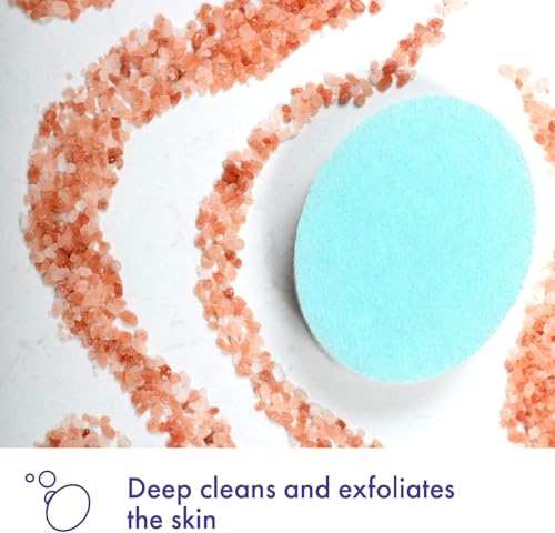 Buf-Puf Body Sponge, Bath Sponge, Dermatologist Developed, Cleanses Skin of Dirt, and Excess Oil, Reusable, Exfoliating, 2 Count