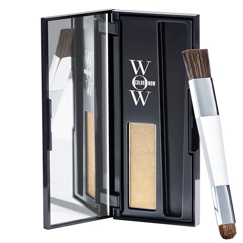 COLOR WOW Root Cover Up, Blonde – Instant Grey Coverage and Highlight Touch-Up, Water and Sweat Resistant, No mess Award-Winning Formula