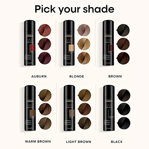 L'Oréal Professionnel Hair Touch Up - Root Concealer Spray - Blends and Covers Grey Hair, Does Not Transfer or Smear