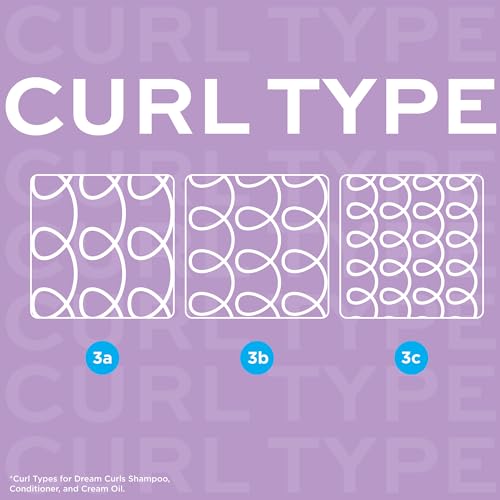 John Frieda Anti Frizz, Frizz Ease Dream Curls Curly Hair Conditioner, SLS/SLES Sulfate-Free, for Natural Curly Hair, 8.45 Fl Oz, 2 Pack