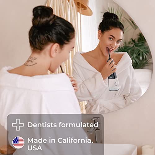 Concentrated Irrigant | Mouthwash for water flosser GUM CARE| Add to Water Flosser & Oral irrigator | Apple mint| When dilluted 16.9 fl.oz = 186 fl.oz | Alcohol Fluoride Free, Made in USA | WATER DENT