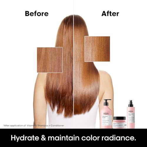 L'Oréal Professionnel Vitamino Color Hair Mask - Protects & Preserves Hair Color, Enhances Shine & Vibrancy, Moisturizes & Detangles