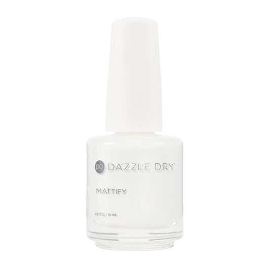 Dazzle Dry Step 4 - Mattify Top Coat, Fast Drying, 0.5 oz (15 ml)