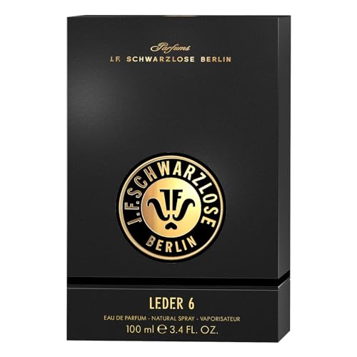 Leder 6 - Unisex EDP Spray Fragrance - Long Lasting and Captivating Perfume with Bergamot, Lemon, Orange Blossom, and Nutmeg - Body Spray with Incredible and Unique Scent - 3.4 oz